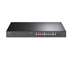 TP-Link CCTV switch TL-SL1218MP (16x100Mb/s, 2xGbE/2xSFP combo uplink, 16xPoE+, 250W) EDF_438378