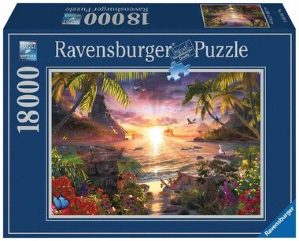 Ravensburger Penfound Západ slunce v ráji 18000 dílků