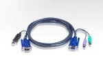 ATEN KVM Kabel SVGA+PS/2+USB / 1.8m (2L-5502UP)