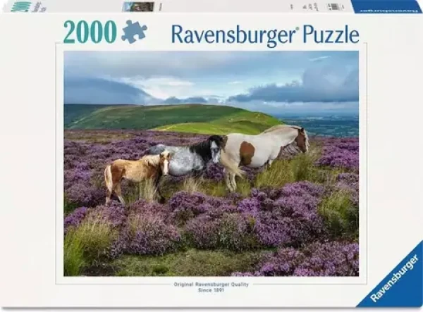 Ravensburger 120017516 Divocí koně 2000 dílků