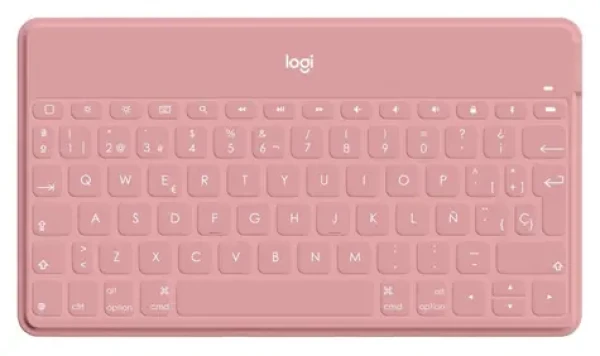 Logitech Keys-To-Go růžová / Klávesnice / Bluetooth / Ultrapřenosná / ES (920-010043)
