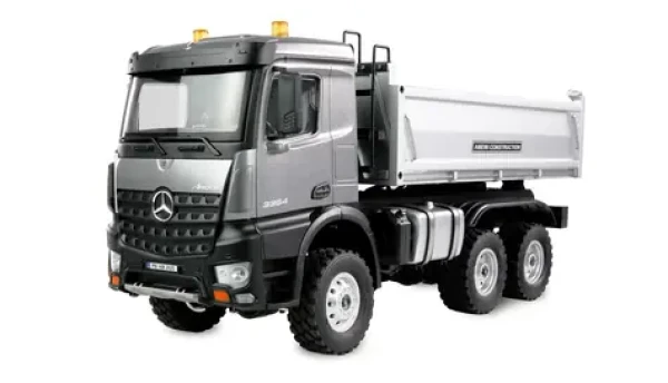 AMEWI RC auto Mercedes-Benz Arocs Kipper 6x6 antracitová