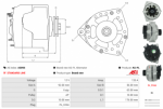 Alternátor A3095