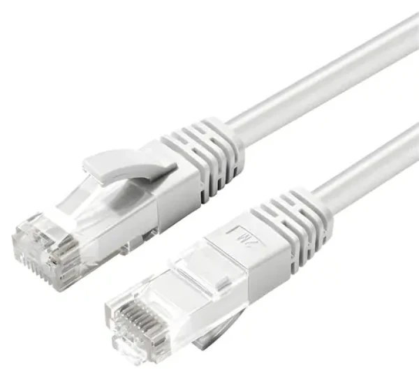 MicroConnect CAT5e U/UTP 50m bílá / Síťový kabel / PVC (UTP550W)