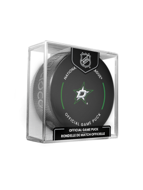 Inglasco / Sherwood Puk Dallas Stars Official Game Puck 2022-2023