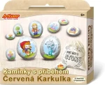 ARTLOVER Kreativní sada Kamínky s příběhem - Červená Karkulka