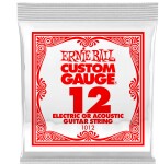 Ernie Ball 1012 Plain Steel Single .012