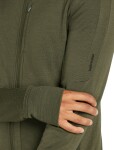 Pánská merino mikina s kapucí ICEBREAKER Mens 260 Quantum IV LS Zip Hoodie, Loden velikost: XL