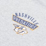 Pánská mikina Nashville Predators NHL adidas 2021 22 Authentic Apparel Full-Zip Hoodie Velikost: S