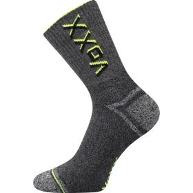 VOXX Ponožky froté sportovní HAWK neon žluté 39-42 111396