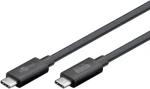 Goobay USB4 2.0 černý / Kabel USB-C - USB-C / 80 Gb/s / 240 W / 1,2 m (74376)