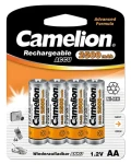 Camelion AA (R06) 2500 mAh / Nabíjecí baterie / Ni-MH / 4 ks (17025406)