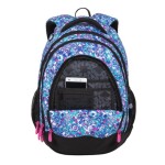 Bagmaster Studentský batoh ENERGY 20 B WHITE/PINK/VIOLET/BLUE