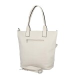 Elegantní shopper kabelka na rameno Darcia, béžová