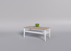 ARTEN (NANO Systems s.r.o.) Bukový konferenční stolek TALO-STL1 140x80 (Bílá)