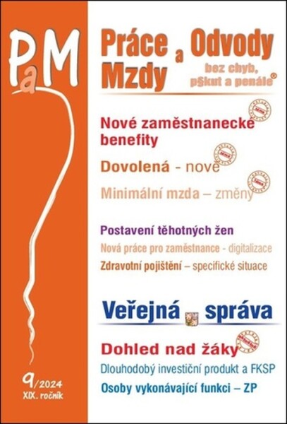 9/2024 Zajímavé zaměstnanecké benefity