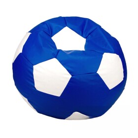 FRONTI Sedací vak - míč 80 cm - modrá + bílá