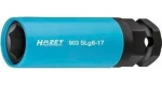 Hazet 903SLG-17 / Nástrčná hlavice na kola / 17 mm / šestihranná / ochranné pouzdro / pro rázové utahováky (903SLG-17)