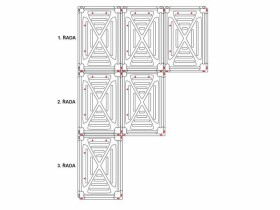 Ztracené bednění – Guttadrytek MAXI Guttadrytek MAXI H 55