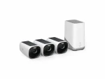 Anker eufy S330 bílá / Venkovní IP kamera se solárním nabíjením / 3x kamera + jednotka HomeBase 3 / 4K (T88723W1)