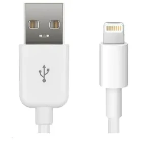 MicroConnect datový kabel USB - Lightning / 15cm / bílá (LIGHTNING0.15)