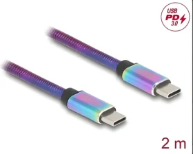 Delock USB-C 2 m / Kabel / USB 2.0 / PD 3.0 60 W (81116)