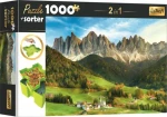 Trefl - Puzzle - 2v1 Dolomity, Itálie s třídičem
