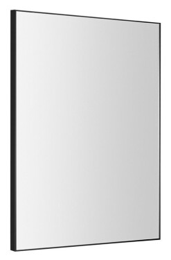 SAPHO - AROWANA zrcadlo v rámu 60x80cm, černá mat AWB6080
