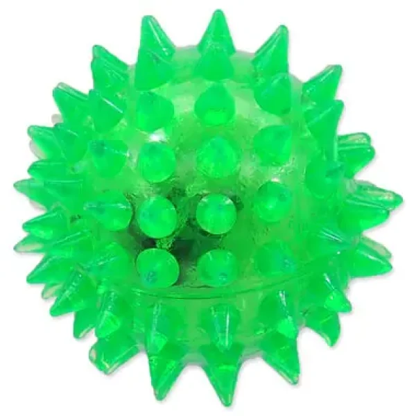 Dog Fantasy Hračka - míček LED zelená 5 cm (454-31103)