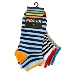 Ponožky kotníkové chlapecké - 3pack, Pidilidi, PD0131, Kluk - 31-34