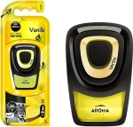 VENTIS Osvěžovač do mřížky - vanilka / Osvěžovač do auta / Vůně vanilka / 8 ml (amA92917)