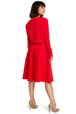 šaty B087 BeWear červená