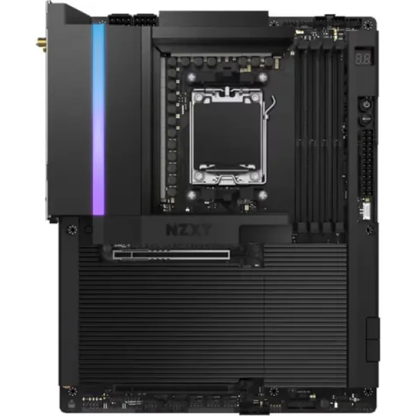 NZXT N9 X870E černá / X870E / 4x DDR5 / PCIex16 / 1x 5GLAN / Wi-Fi 7 / ATX (N9-X87XT-B1)