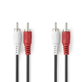 Nedis Stereo Audio kabel 2x RCA (M) - 2x RCA (M) 3.00 m černá (CAGB24200BK30)