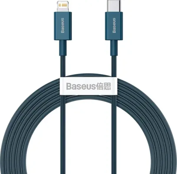Baseus CATLYS-C03 Kabel USB-C (M) - Lightning (M) 2 m modrá / 20W (CATLYS-C03)