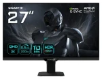 27" GIGABYTE G27Q20T černá / Monitor / SS-IPS / QHD 2560×1440 / 200 Hz / 0,5 ms / 2× HDMI + DP (G27Q20T EK)