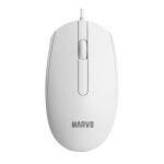 Marvo MS003 bílá / Myš / optická / 1000 DPI / 3 tlačítka / USB-A / 1.25m (MS003 WH)