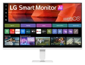 27" LG 27U511SB-W bílá / Monitor / IPS / FHD / 120Hz / 5ms / webOS (27U511SB-W.AEU)