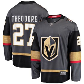 Fanatics Pánský Dres Vegas Golden Knights #27 Shea Theodore Breakaway Alternate Jersey Velikost: