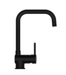 Eisl Dřezová stojánková baterie FUTURA vysokým výtokem, černá mat, NI182GABL NI182GABL