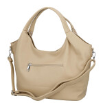 Elegantní dámská kabelka do ruky Carlita, krémová