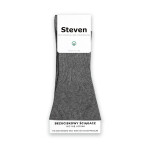 Netlačící ponožky Steven art.018 bílá 35-38