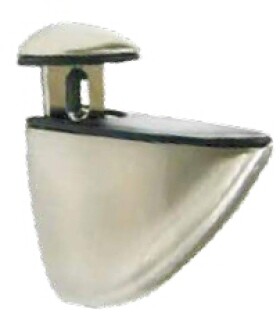 Italiana Ferramenta podpěra polic Tukan velikost: 106mm, barva: br.nikl (36102)