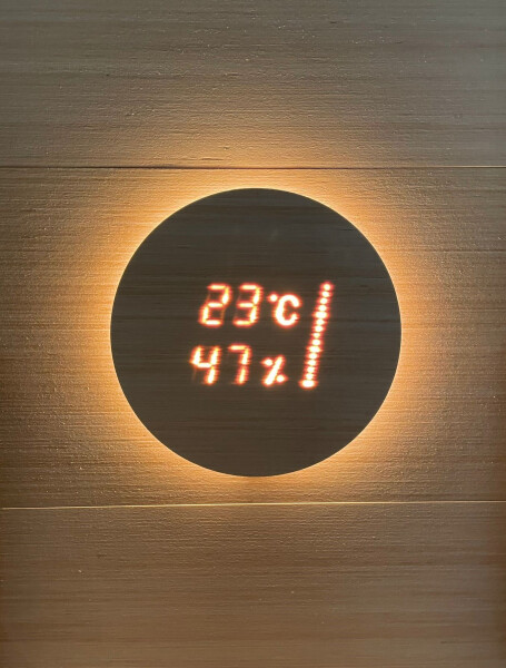 Cariitti Aspectu Hemlock RD, teploměr s vlhkoměrem a digitálním časovačem