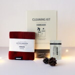 Humdakin Červená úklidová sada Humdakin, krémová barva