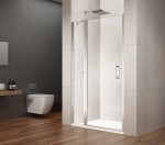 GELCO - LORO Sprchové dveře do niky 900 s pevnou částí, čiré sklo, GN4690 GN4690