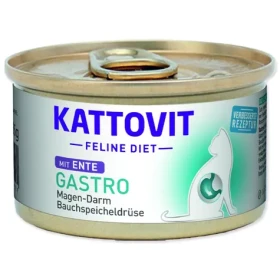 Kattovit Gastro kachna 85 g / Konzerva pro kočky / podpora trávení (393-772121)