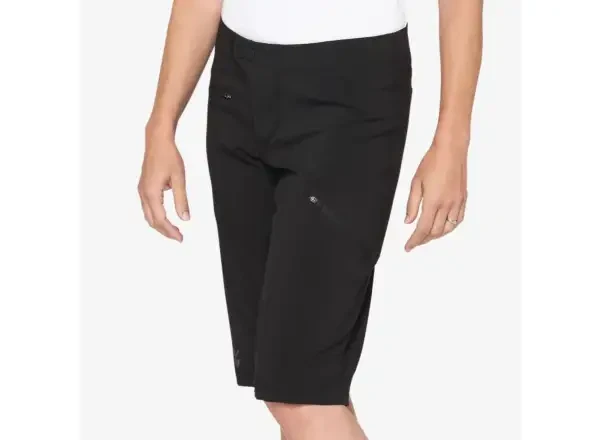 100% Ridecamp Women'S Shorts Black - 100% Ridecamp dámské kraťasy Black vel. M