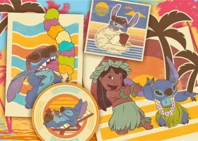 Trefl - Puzzle - LiloStitch: Hudebni svět
