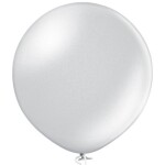 Velký stříbrný balónek 60 cm Belbal Velký stříbrný balónek 60 cm Belbal